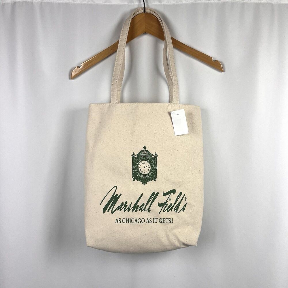 New With Tags Marshall Field’s Chicago Tote Bag Normcore Vintage Retro
